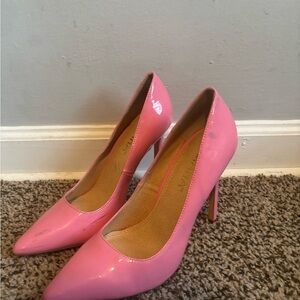 Steve Madden Glossy Pink Heels